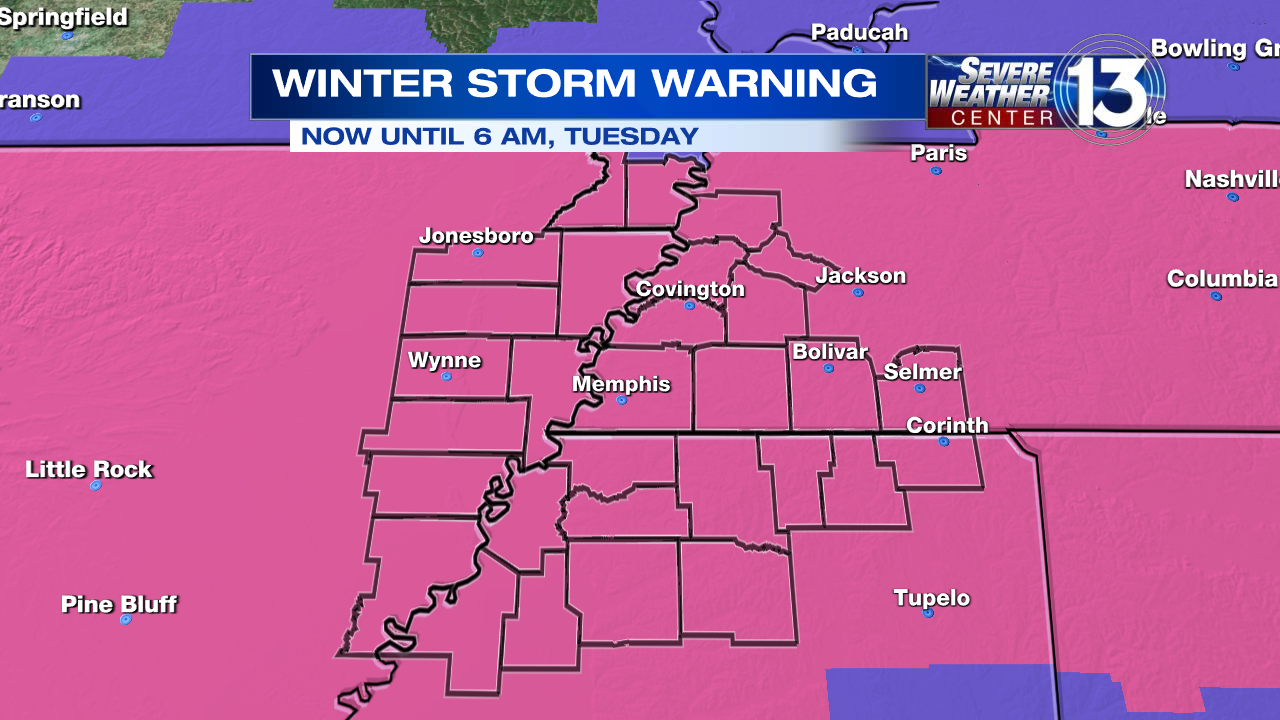 Winter storm warning